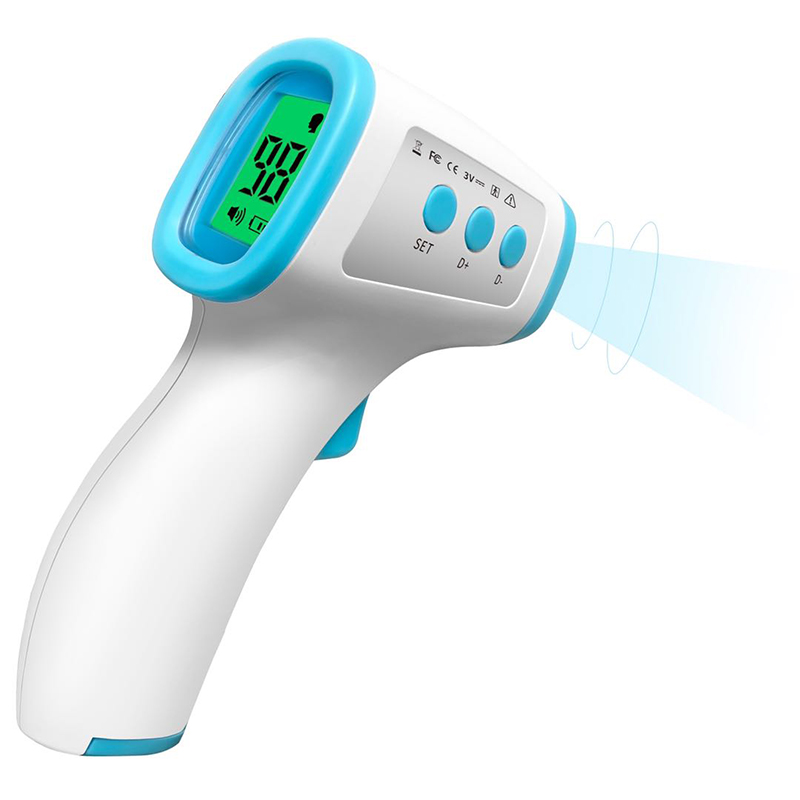 Kézi pontos hőmérséklet-pisztoly érintésmentes digitális infravörös hőmérő