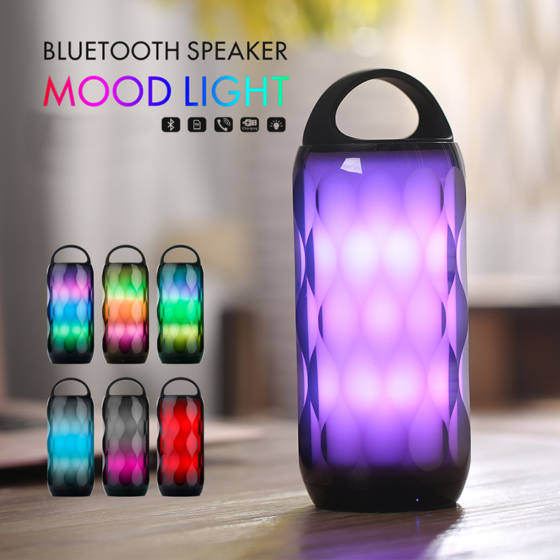 Vezeték nélküli hangszóró hangulata Könnyű bluetooth kicsi hangszórók TF kártya nyílású mini hangszóróval